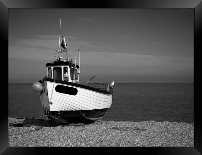 Fishing Boat Framed Print by Clive Eariss