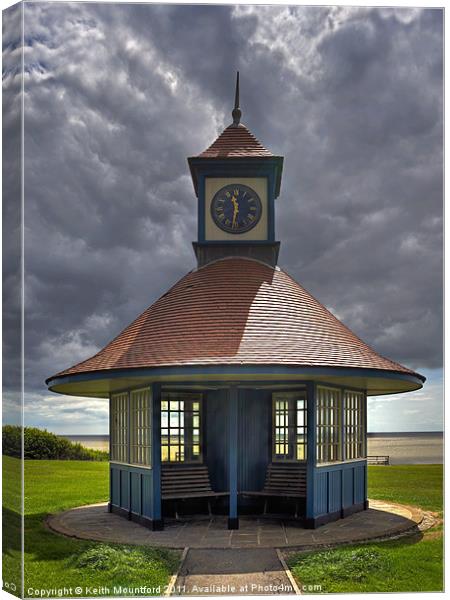 Shelter From the Storm. Canvas Print by Keith Mountford