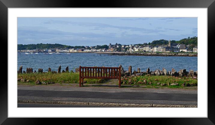 Sunny Millport Framed Mounted Print by Allan Durward Photography