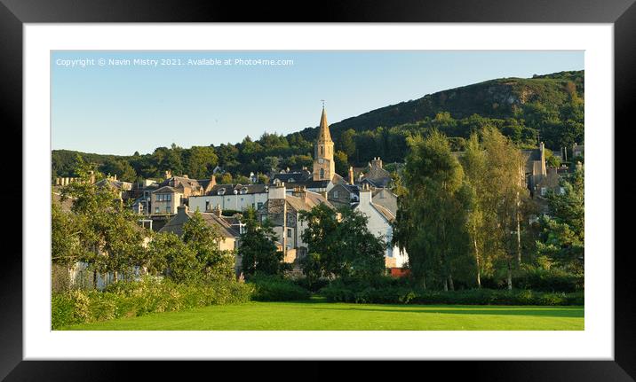 Newburgh, Fife, Scotland Framed Mounted Print by Navin Mistry