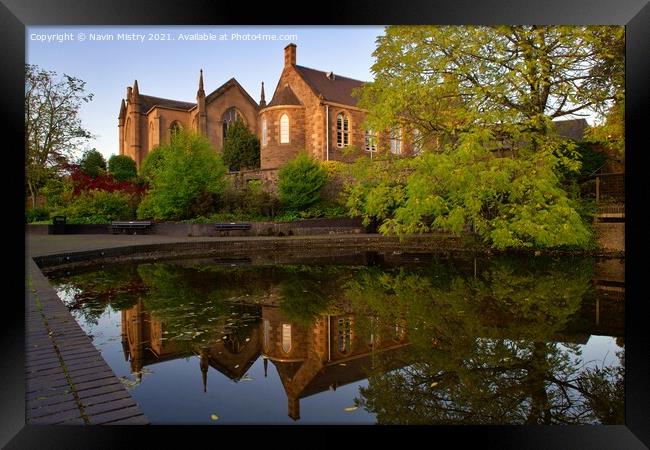 Kinnoull Parish Church, Perth Framed Print by Navin Mistry