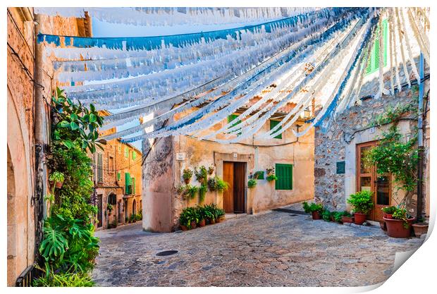 Charming Beauty of Valldemossa Print by Alex Winter