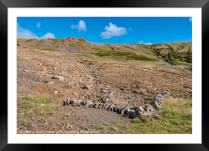 Lodge Sike Lead Mine Remains, Teesdale Framed Mounted Print by Richard Laidler