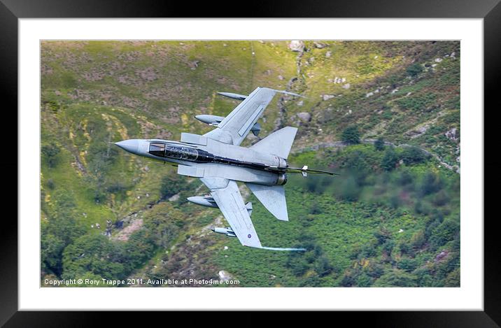 Tornado  over Tal y llyn Framed Mounted Print by Rory Trappe