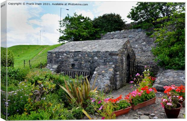 St Trillo's Chapel, Rhos-on-Sea, North Wales Canvas Print by Frank Irwin