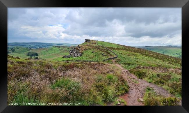 The Roaches Framed Print by I Hibbert
