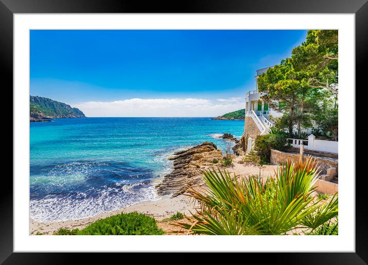 Sant Elm Majorca, Beautiful island scenery Framed Mounted Print by Alex Winter