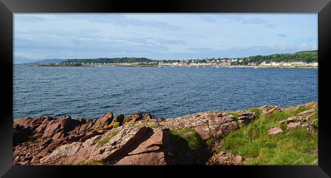 Millport on the Ayrshire riviera Framed Print by Allan Durward Photography