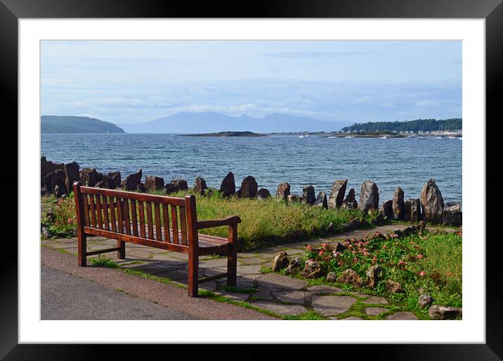 Miilport, a place to relax Framed Mounted Print by Allan Durward Photography