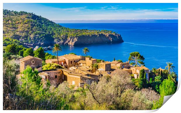 Beautiful island scenery of Mallorca Print by Alex Winter