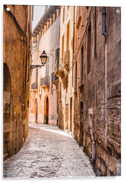 Old town of Palma Acrylic by Alex Winter