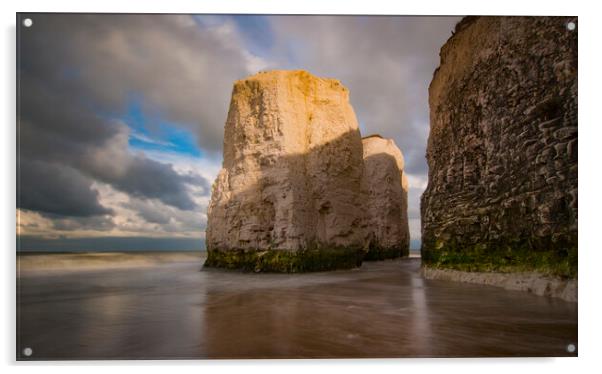 Botany Bay Giants Acrylic by Clive Eariss