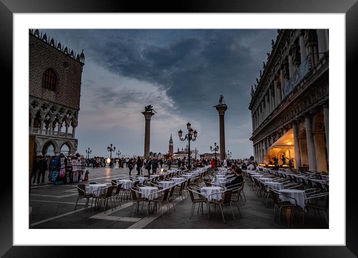 Piazza San Marco  Framed Mounted Print by Alan Sinclair