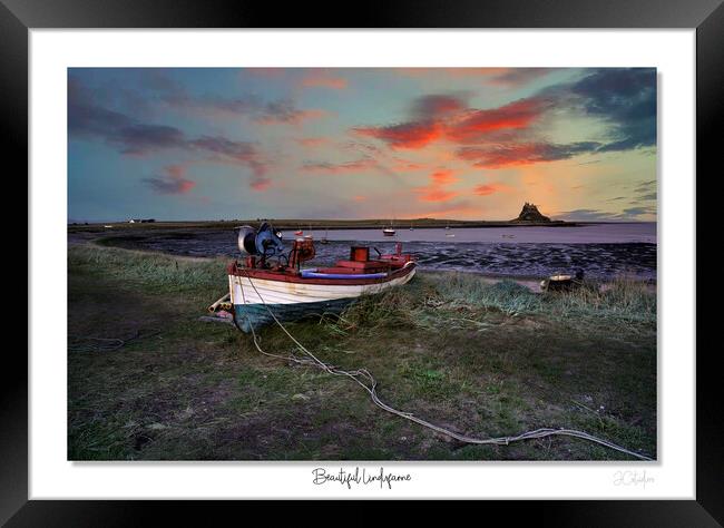 Beautiful Lindisfarne  Framed Print by JC studios LRPS ARPS