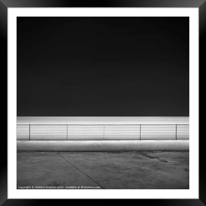 Terraces III (2011) Framed Mounted Print by Stefano Orazzini
