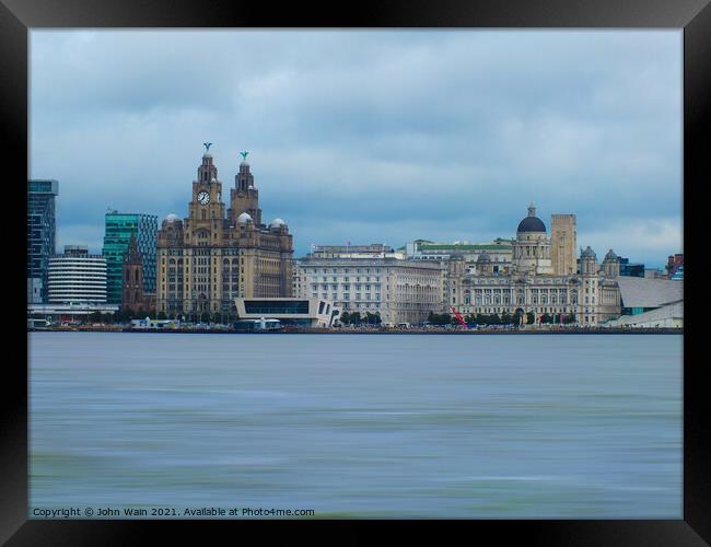 Three Graces  Framed Print by John Wain