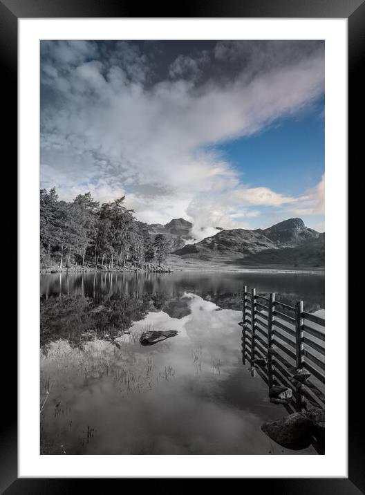 Blue skies are upon us Framed Mounted Print by Jonny Gios