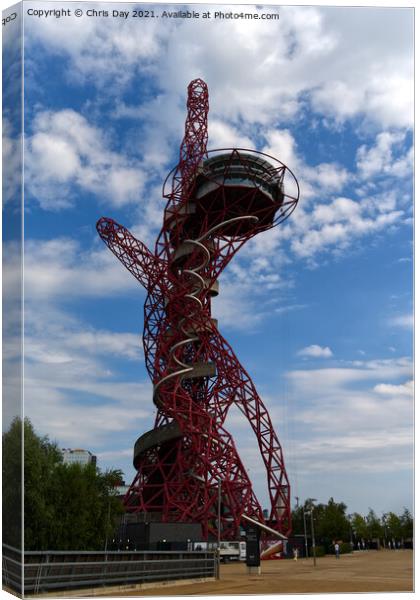 ArcelorMittal Orbit Canvas Print by Chris Day
