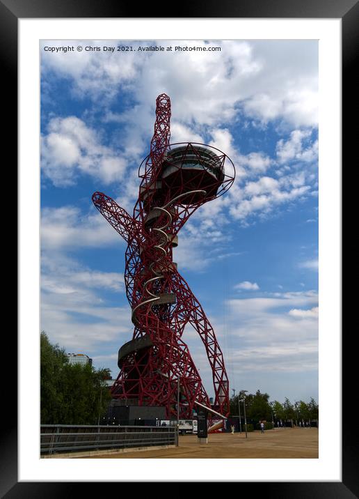 ArcelorMittal Orbit Framed Mounted Print by Chris Day