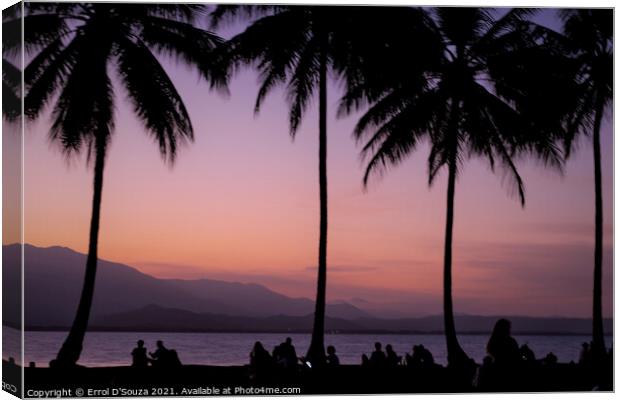 Port Douglas Sunset - fine art travel photography Canvas Print by Errol D'Souza