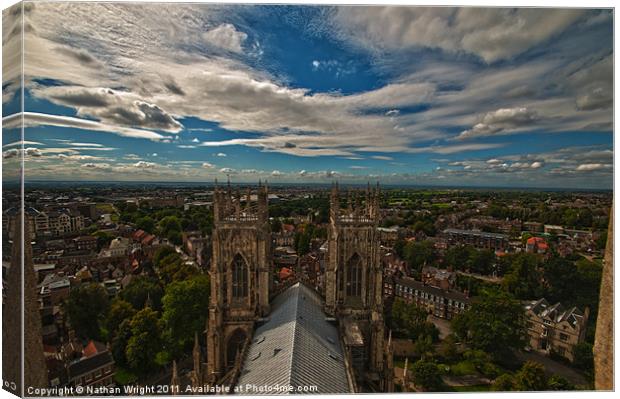 York High's Canvas Print by Nathan Wright