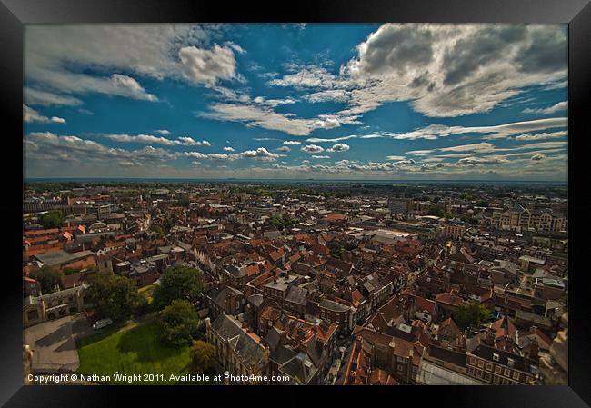 York High's Framed Print by Nathan Wright