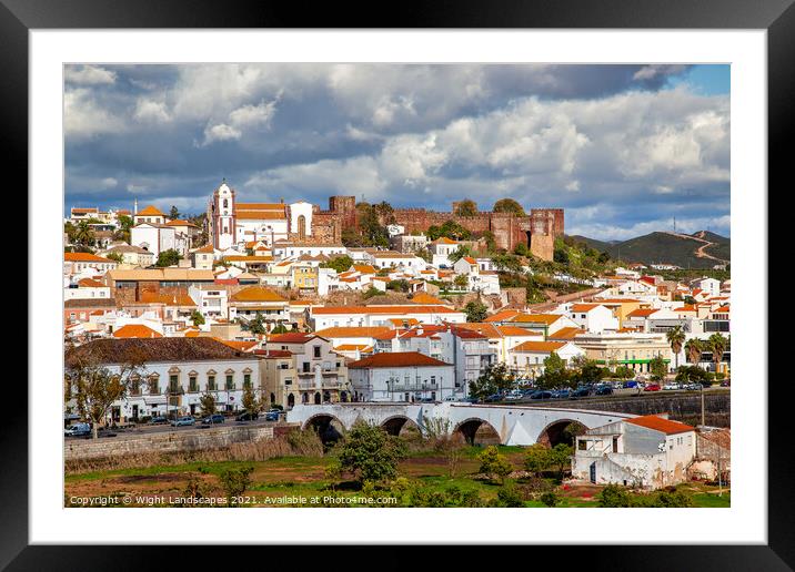Silves Algarve Portugal Framed Mounted Print by Wight Landscapes