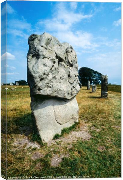Standing stones, Avebury, Wiltshire, UK Canvas Print by Photimageon UK