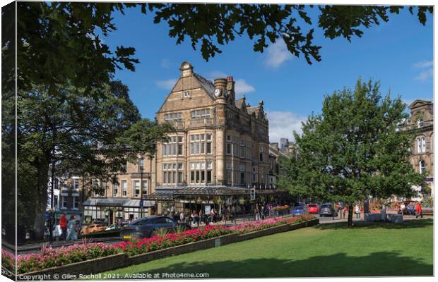 Bettys Cafe Harrogate Yorkshire Canvas Print by Giles Rocholl