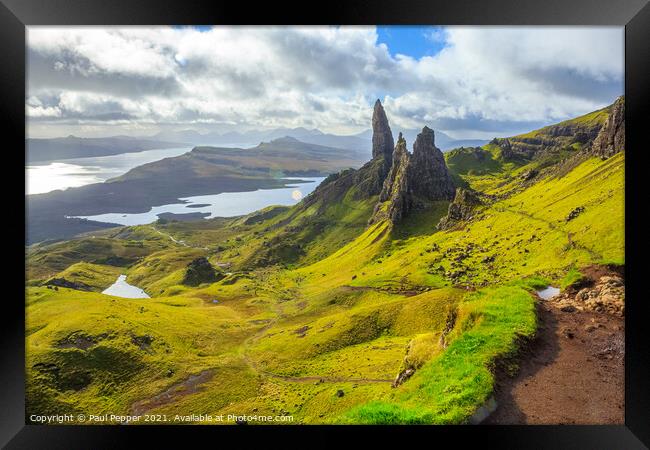 Storr’ing a view Framed Print by Paul Pepper