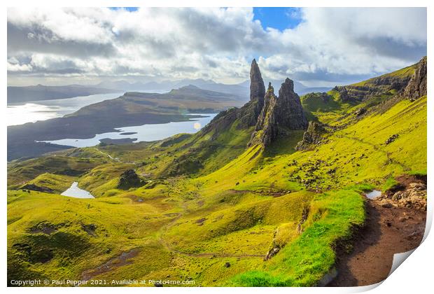 Storr’ing a view Print by Paul Pepper