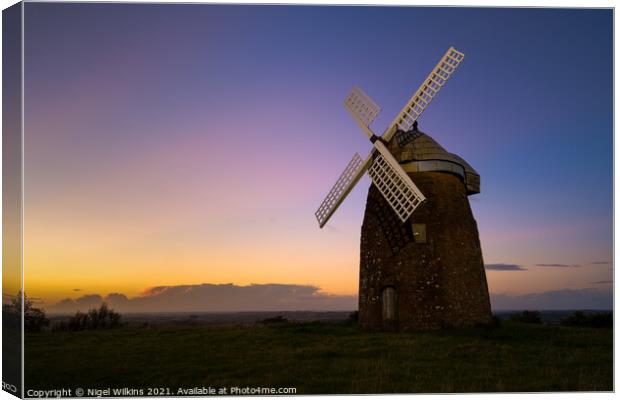 Tysoe Windmill Canvas Print by Nigel Wilkins