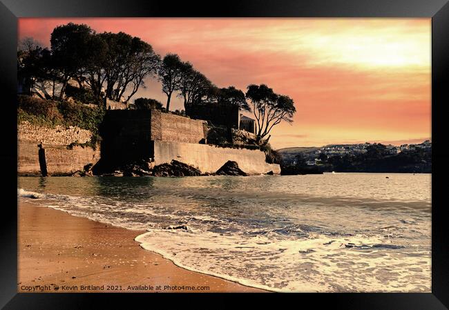 Cornish sunrise Framed Print by Kevin Britland