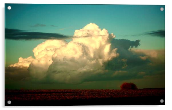 Thunder cloud Acrylic by Simon Johnson