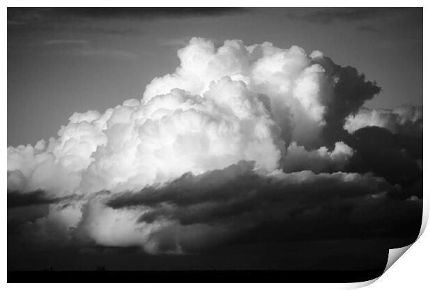  Thunder cloud Print by Simon Johnson