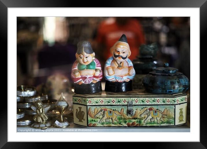 Decoration souvenirs Framed Mounted Print by anurag gupta