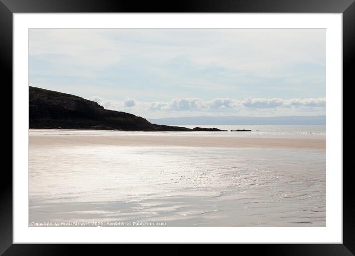Dunraven Bay, Glamorgan Heritage Coast Framed Mounted Print by Heidi Stewart