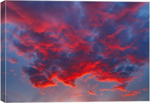 Cloud formation Canvas Print by Rory Hailes