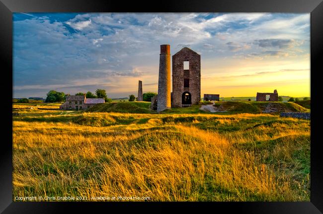 The Magpie Mine Framed Print by Chris Drabble