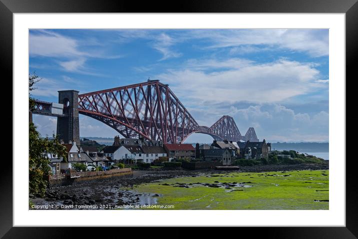 North Queensferry - Scotland  Framed Mounted Print by David Tomlinson