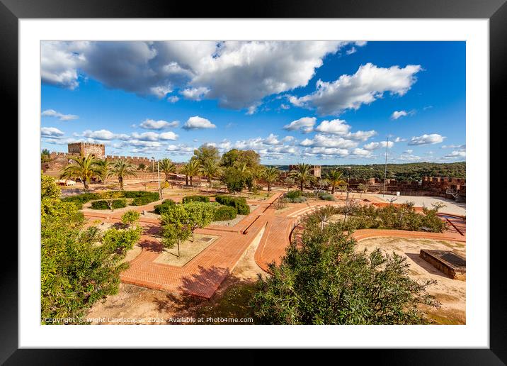 Castle Of Silves Framed Mounted Print by Wight Landscapes