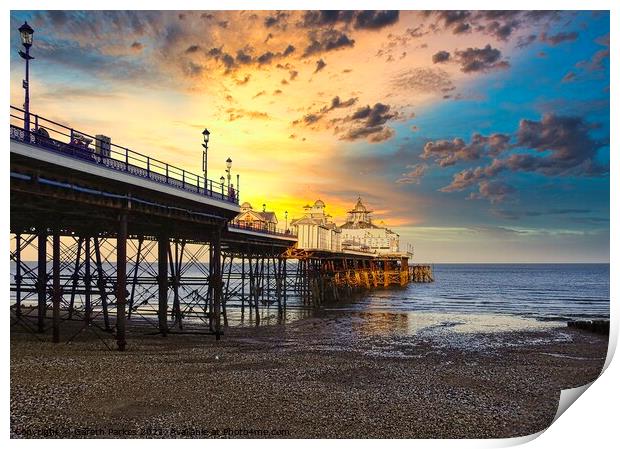 Eastbourne Pier Sunrise Print by Gareth Parkes