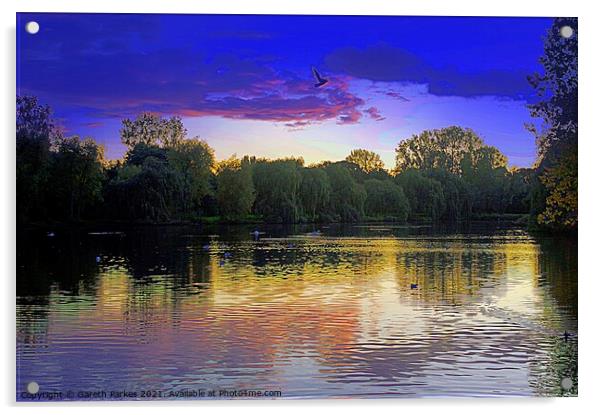 A Dawn Sunrise Acrylic by Gareth Parkes