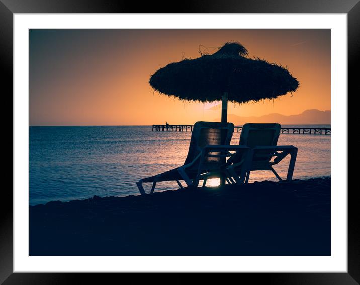 relaxation  Framed Mounted Print by Jason Thompson