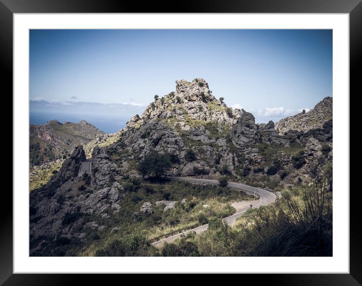 Majorca mountains Framed Mounted Print by Jason Thompson