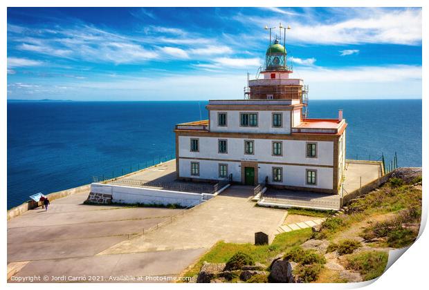 Lighthouse Cape Finisterre - 4 Print by Jordi Carrio