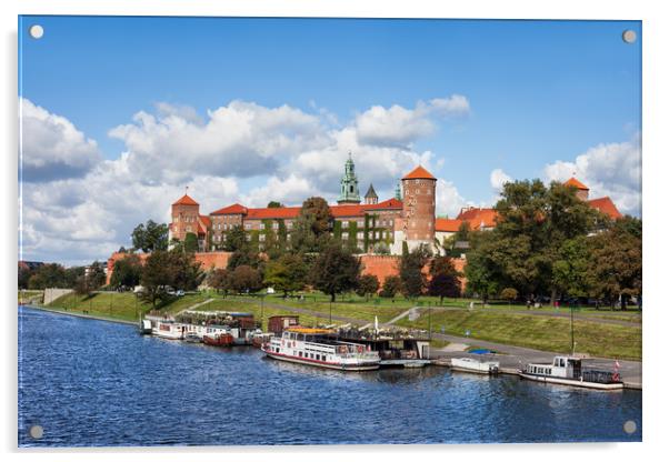 Wawel Royal Castle in Krakow Acrylic by Artur Bogacki