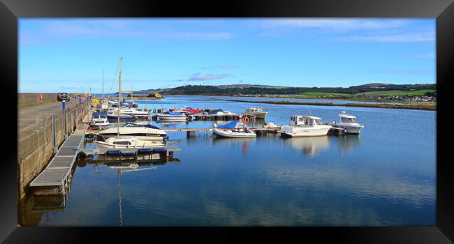 Maidens harbour Ayrshire Scotland Framed Print by Allan Durward Photography