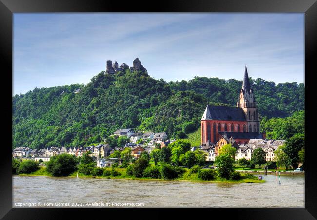 Church of Our Lady (Oberwesel) Framed Print by Tom Gomez