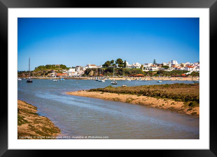 Alvor Algarve Portugal Framed Mounted Print by Wight Landscapes